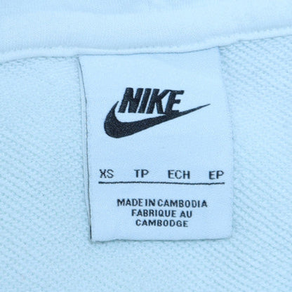 Mens UK Size XS Nike White Pullover Hoodie