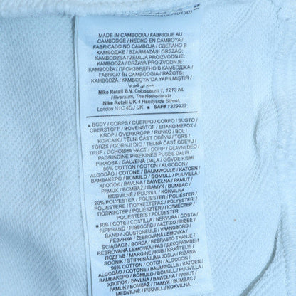 Mens UK Size XS Nike White Pullover Hoodie