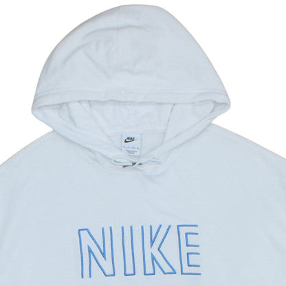Mens UK Size XS Nike White Pullover Hoodie