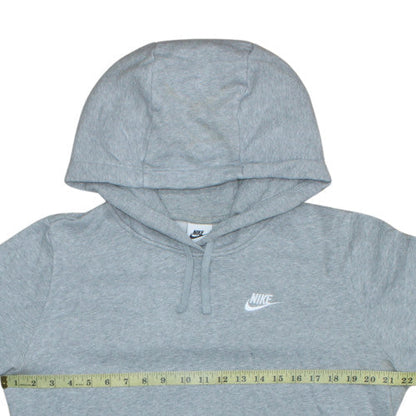 Mens UK Size M Nike Grey Pullover Hoodie