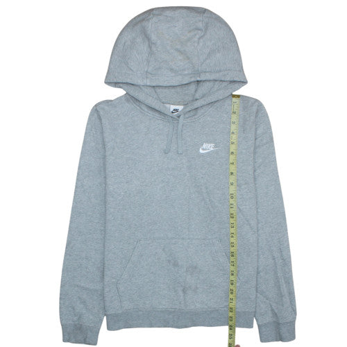 Mens UK Size M Nike Grey Pullover Hoodie