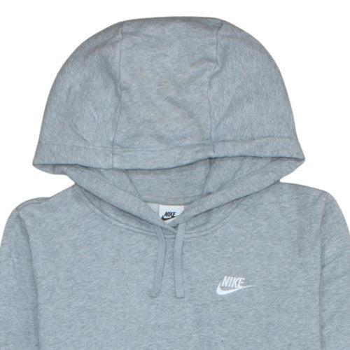 Mens UK Size M Nike Grey Pullover Hoodie