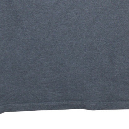 Tommy Hilfiger Mens Grey Cotton Polo Shirt L Preppy Embroidered