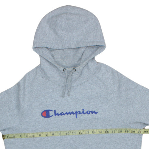 Mens UK Size M Champion Grey Pullover Hoodie