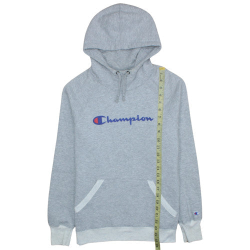 Mens UK Size M Champion Grey Pullover Hoodie