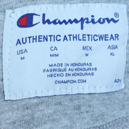 Mens UK Size M Champion Grey Pullover Hoodie
