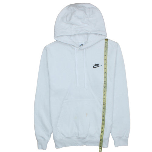 Womens UK Size S Nike White Pullover Hoodie