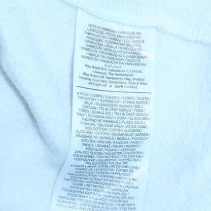 Womens UK Size S Nike White Pullover Hoodie