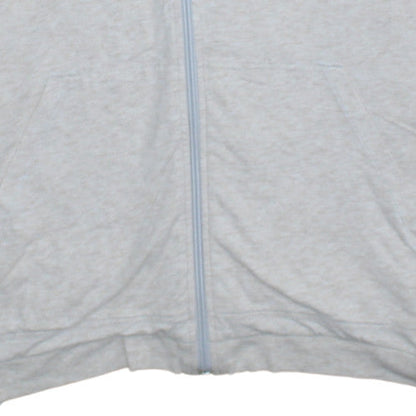 Womens UK Size M Hugo Boss Grey Full Zip Hoodie