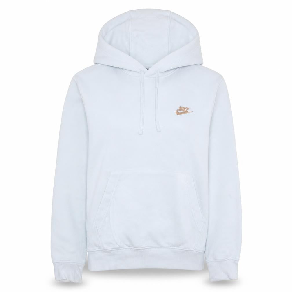Womens UK Size S Nike White Pullover Hoodie