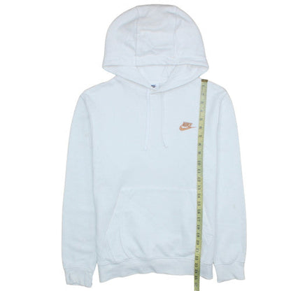 Womens UK Size S Nike White Pullover Hoodie