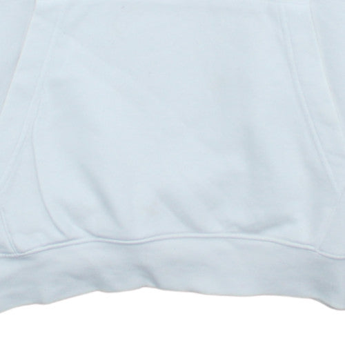 Womens UK Size S Nike White Pullover Hoodie