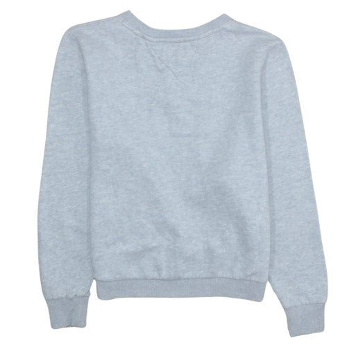 Womens UK Size S Tommy Jeans Grey Pullover Sweatshirt
