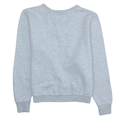 Womens UK Size S Tommy Jeans Grey Pullover Sweatshirt
