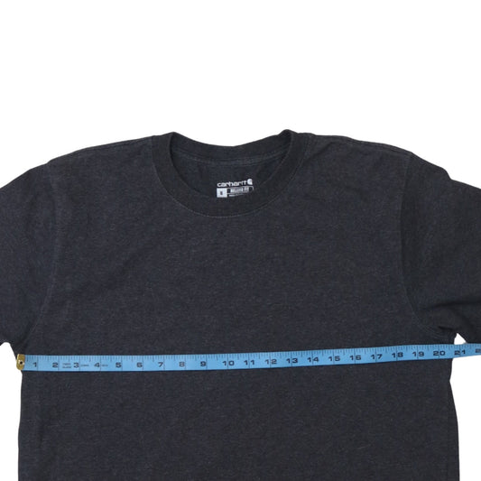 Carhartt Men’s Black Relaxed Fit Short Sleeve Crew Neck T-Shirt M