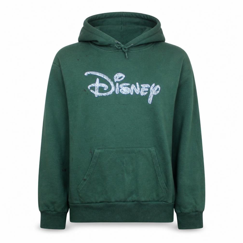 Womens UK Size M Disney Green Pullover Hoodie
