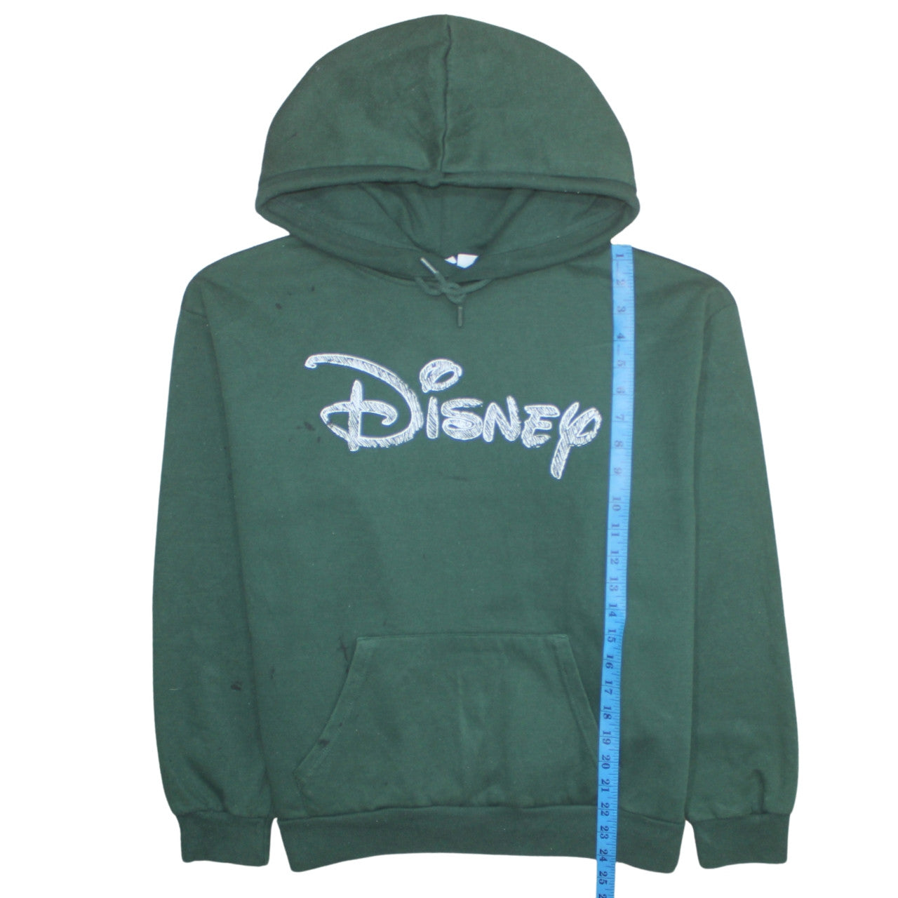 Womens UK Size M Disney Green Pullover Hoodie