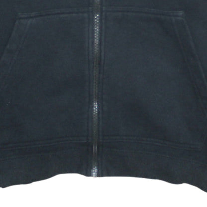 Womens UK Size S Nike Black Full Zip Hoodie