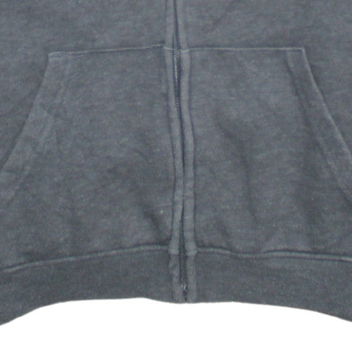 Original Penguin Boys Grey Full Zip Hoodie 12-13 Years Cotton Blend