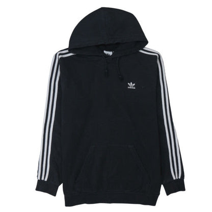 Mens UK Size M adidas Black Pullover Hoodie