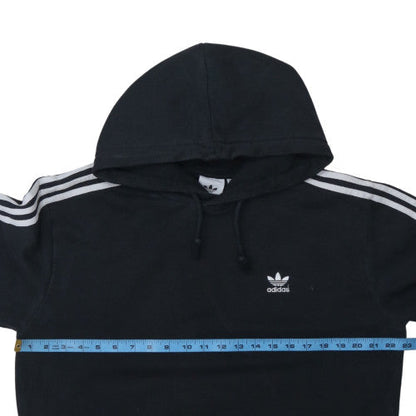 Mens UK Size M adidas Black Pullover Hoodie