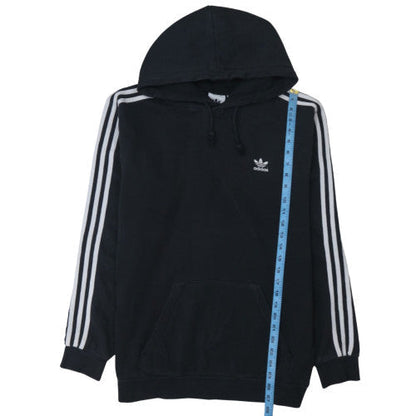 Mens UK Size M adidas Black Pullover Hoodie