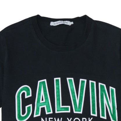 Calvin Klein Jeans Men's Black Graphic Logo T-Shirt Size M