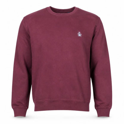 Mens UK Size M Original Penguin Red Pullover Sweatshirt