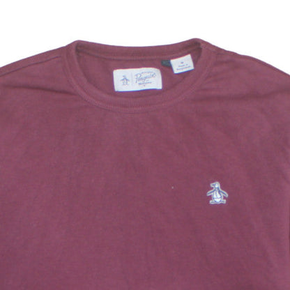 Mens UK Size M Original Penguin Red Pullover Sweatshirt