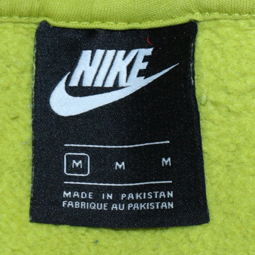 Mens UK Size M Nike Green Pullover Hoodie