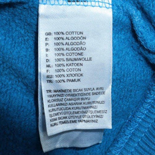 Womens UK Size S The North Face Blue Full Zip Hoodie