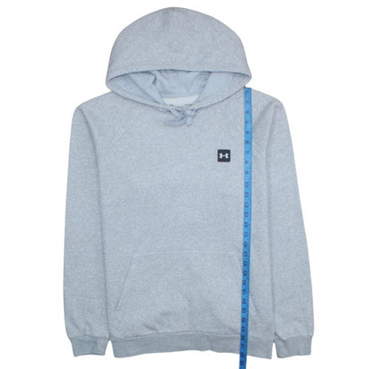 Mens UK Size L Under Armour Grey Pullover Hoodie