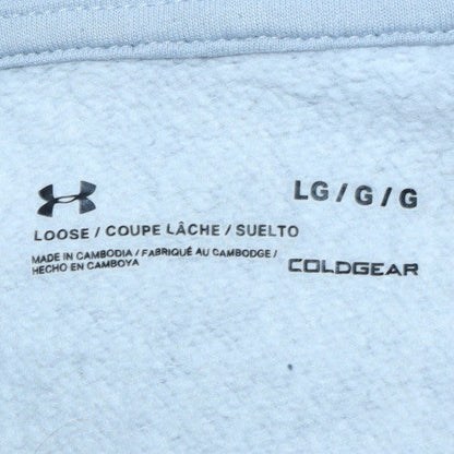 Mens UK Size L Under Armour Grey Pullover Hoodie