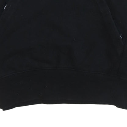 Mens UK Size S Champion Black 1/2 Zip Sweatshirt