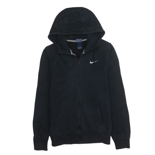Mens UK Size S Nike Black Full Zip Hoodie