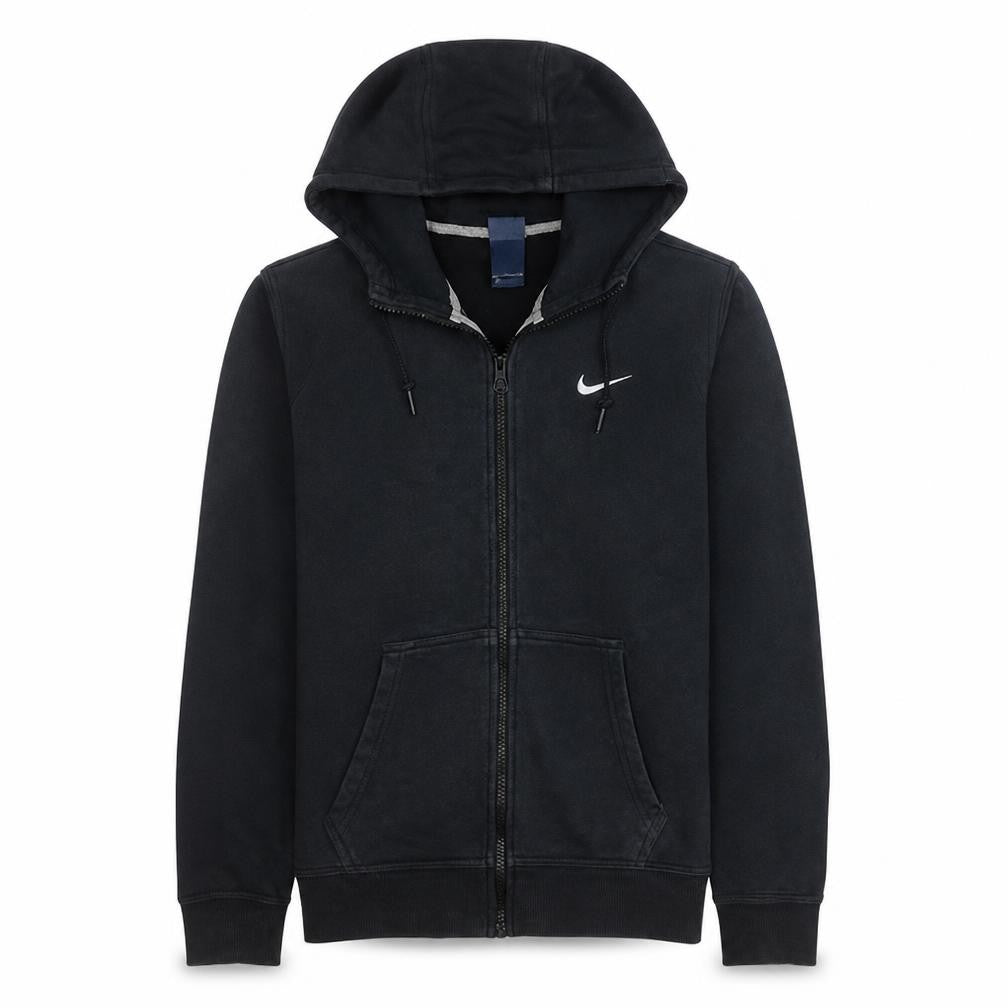 Mens UK Size S Nike Black Full Zip Hoodie