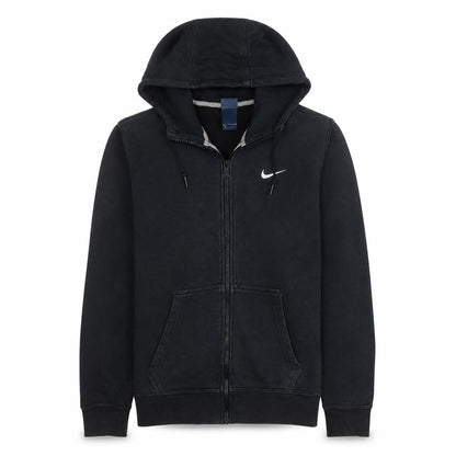 Mens UK Size S Nike Black Full Zip Hoodie