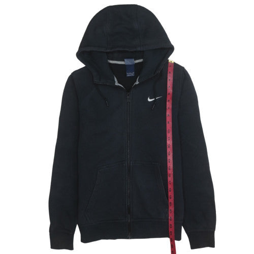 Mens UK Size S Nike Black Full Zip Hoodie