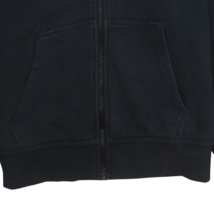 Mens UK Size S Nike Black Full Zip Hoodie