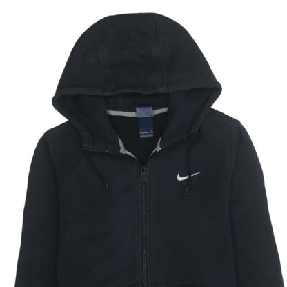 Mens UK Size S Nike Black Full Zip Hoodie