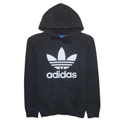 Mens UK Size S Adidas Black Pullover Hoodie