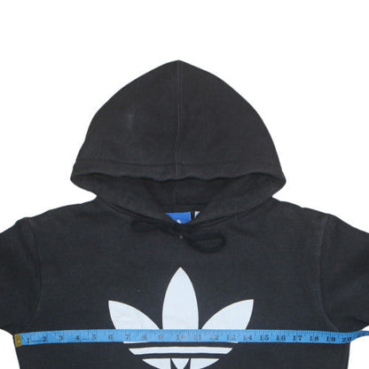 Mens UK Size S Adidas Black Pullover Hoodie
