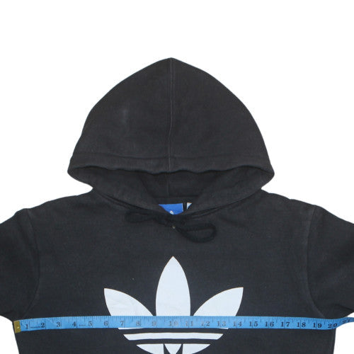Mens UK Size S Adidas Black Pullover Hoodie