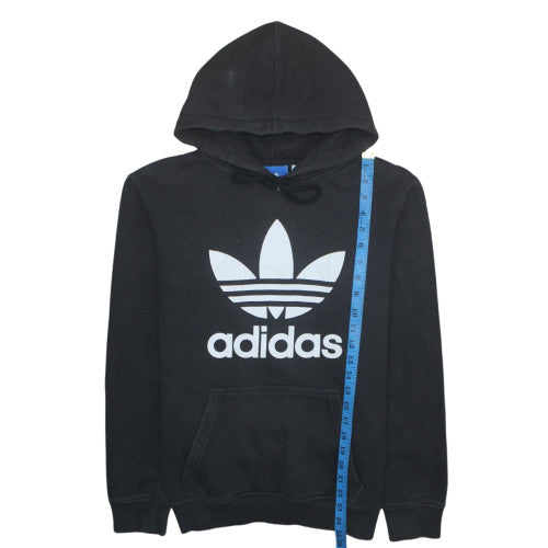Mens UK Size S Adidas Black Pullover Hoodie