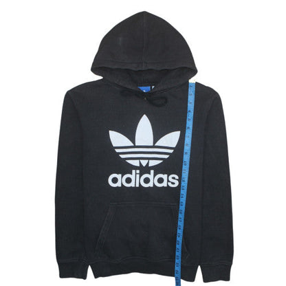 Mens UK Size S Adidas Black Pullover Hoodie