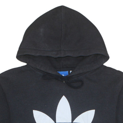 Mens UK Size S Adidas Black Pullover Hoodie