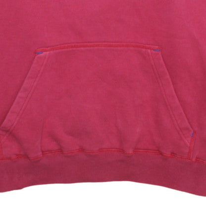 Womens UK Size M Majestic Athletic Red Pullover Hoodie