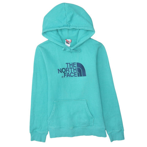 Womens UK Size S The North Face Blue Pullover Hoodie