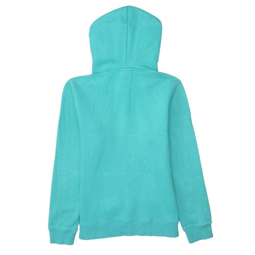 Womens UK Size S The North Face Blue Pullover Hoodie