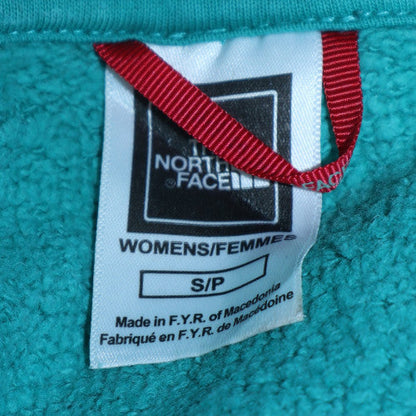 Womens UK Size S The North Face Blue Pullover Hoodie